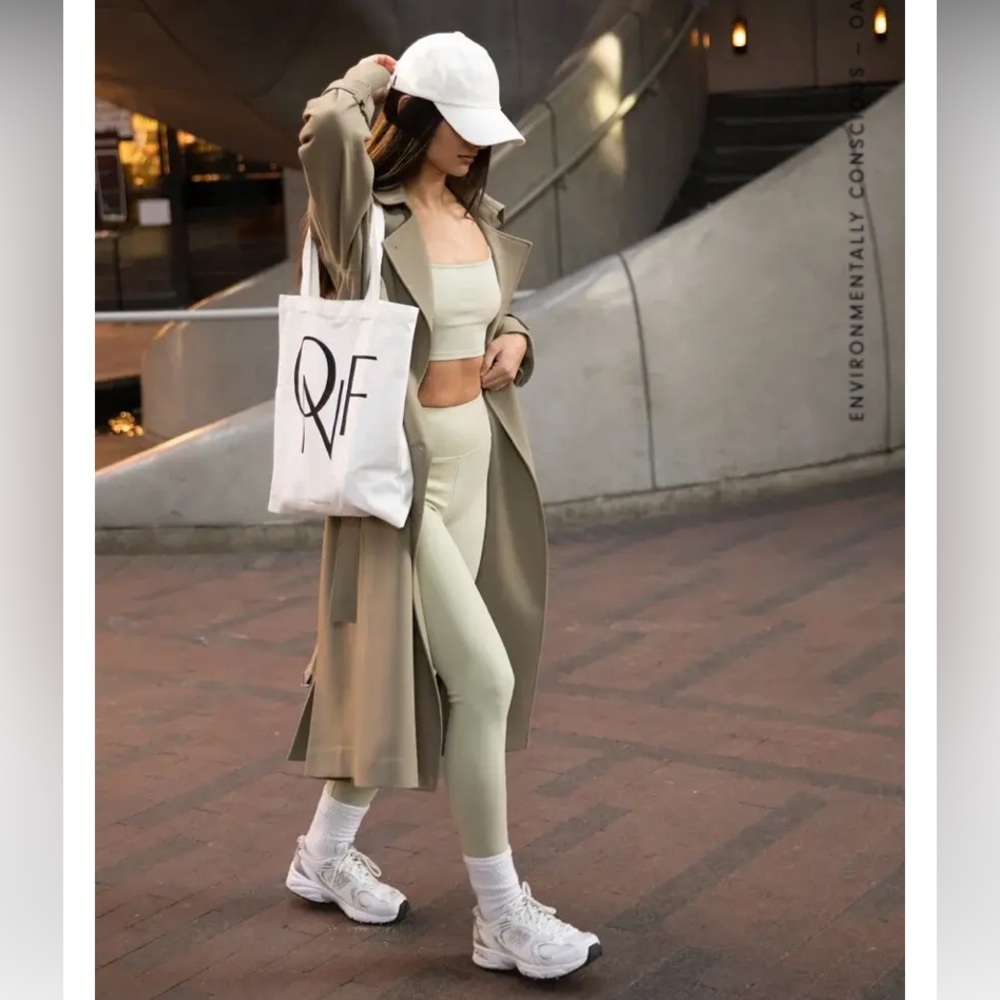 ⬇️NWT OAK + FORT Khaki Oversized Trench 🌵